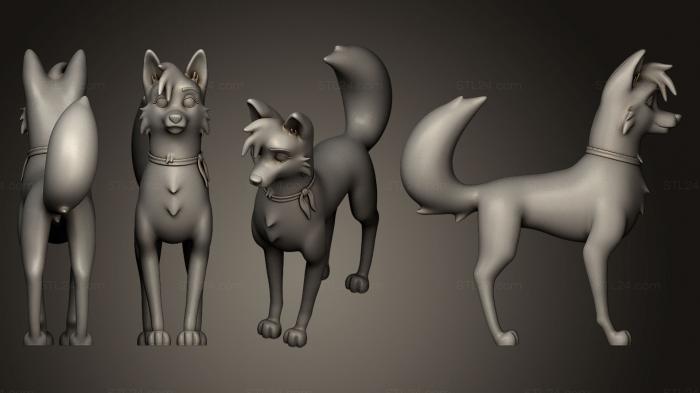 Toys (Female Dog, TOYS_0173) 3D models for cnc